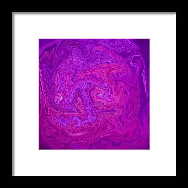 Abstract Framed Print featuring the digital art Seqs and Violins by Jim Williams