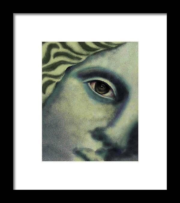 Seraphim Framed Print featuring the painting Seraphim by Linda N La Rose