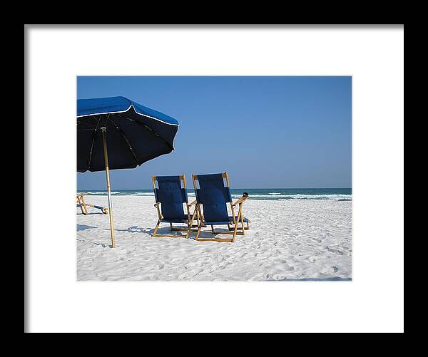 Seascape Framed Print featuring the photograph Serenity by Alan Lakin