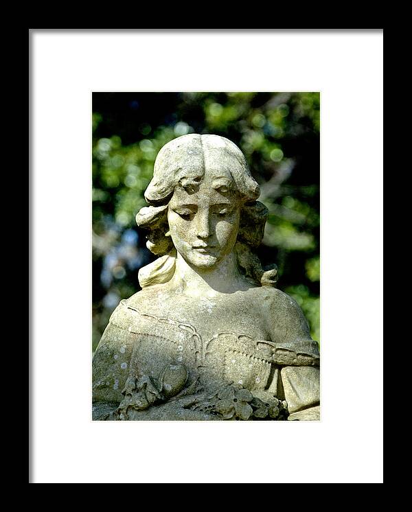 Angel Framed Print featuring the photograph Serenity by Carol Erikson