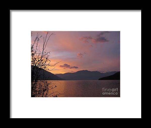 Kootenay Framed Print featuring the photograph Serenity by Leone Lund