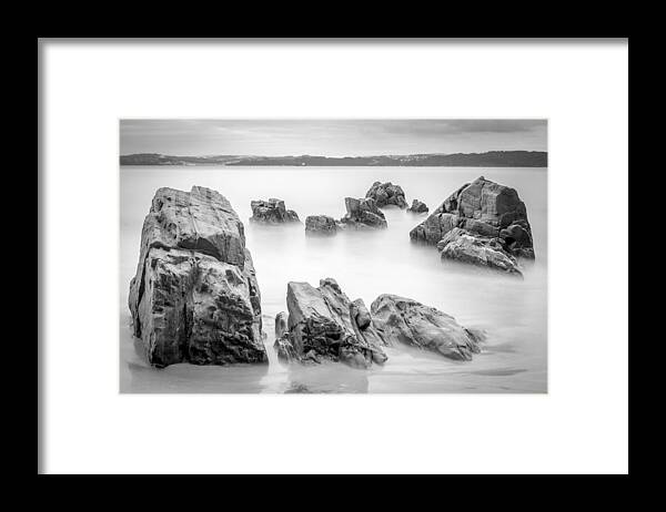 Ares Framed Print featuring the photograph Seselle Beach Galicia Spain by Pablo Avanzini