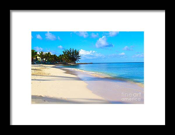 Seven Mile Beach Framed Print featuring the photograph Seven Mile Beach by Carey Chen