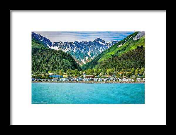 Seward Framed Print featuring the photograph Seward by Andrew Matwijec