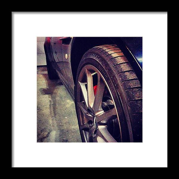 Db9 Framed Print featuring the photograph Sex On Wheels. #astonmartin #db9 #aston by Charley G