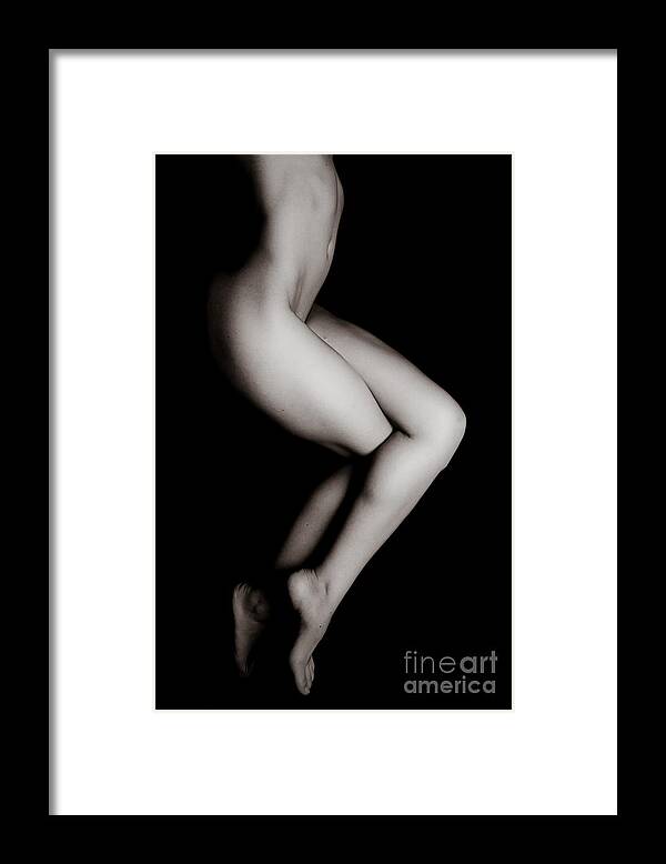 Nude Framed Print featuring the photograph Sexy Legs by Jt PhotoDesign
