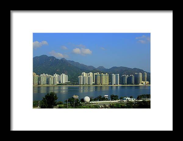 Standing Water Framed Print featuring the photograph Sha Tin by Carolin Voelker
