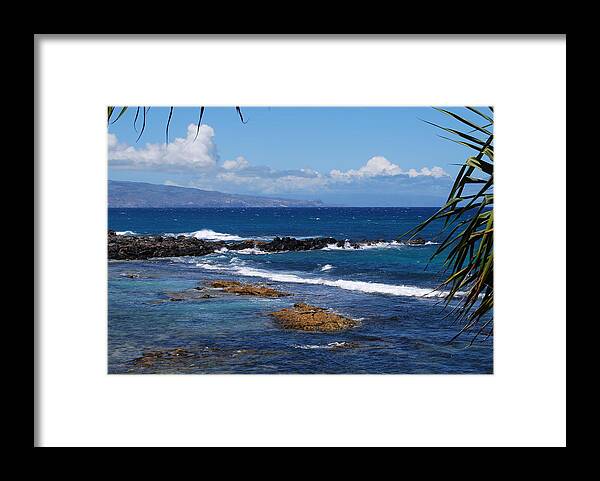 Hawaii Framed Print featuring the photograph Shades of Blue Hawaii by Caroline Stella