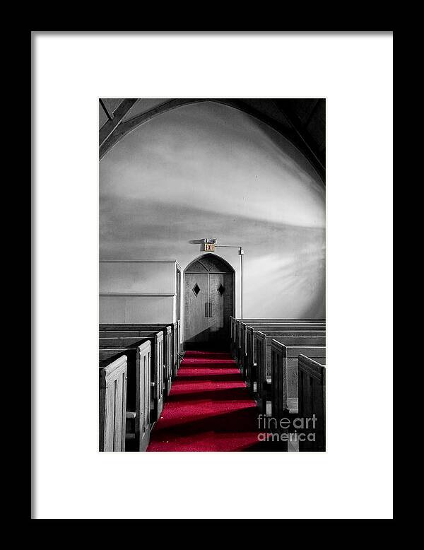 Kirkbride Framed Print featuring the photograph Shadows and Light by Rick Kuperberg Sr