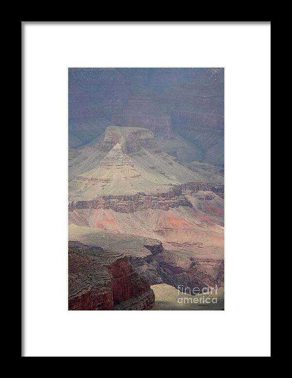 Grand Canyon Framed Print featuring the photograph Shadows In the Canyon by Veronica Batterson