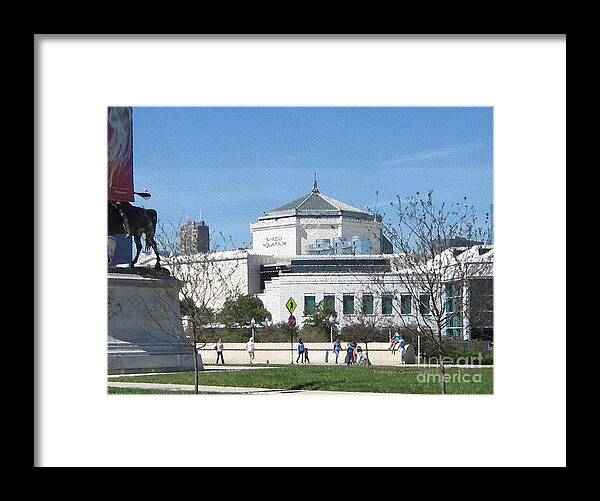 Chicago Framed Print featuring the photograph Shedd Aquarium-2 by Kathie Chicoine