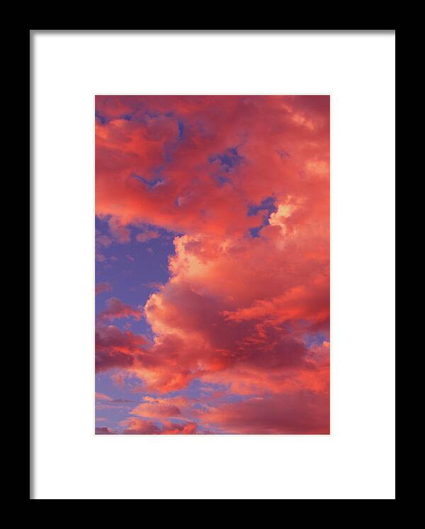 Heaven Framed Print featuring the photograph Sherbert Sunset by James Knight