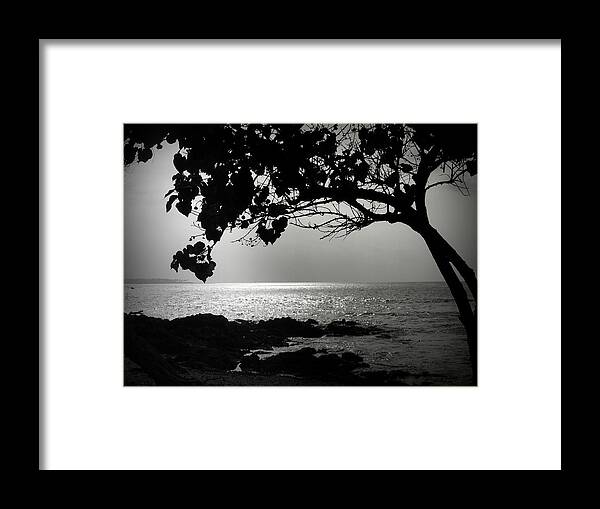 Kona Framed Print featuring the photograph Shimmering Kona Seas by Lori Seaman