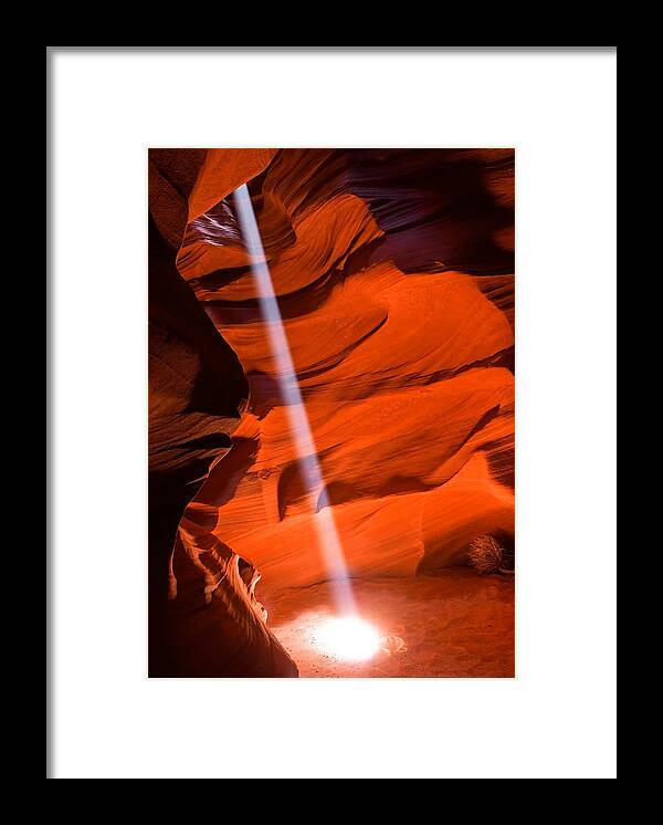 America Framed Print featuring the photograph Shining Down by Gregory Ballos