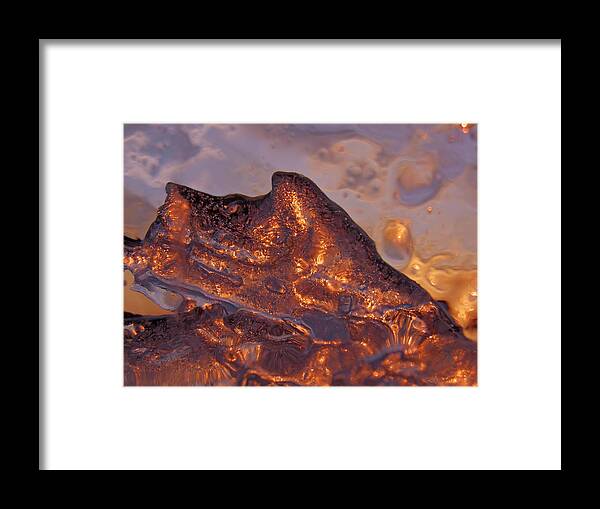 Ice Art Framed Print featuring the photograph Shipwrecked by Sami Tiainen