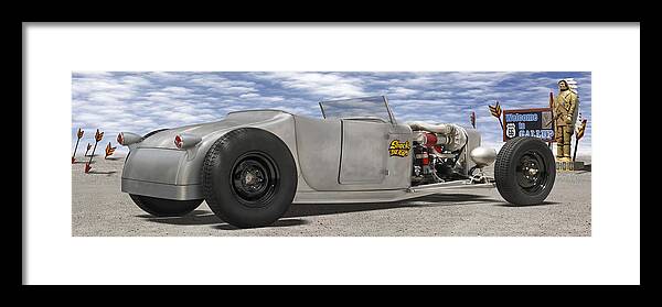 Transportation Framed Print featuring the photograph Shock Therapy at Gallap by Mike McGlothlen