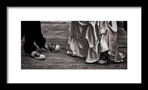 Shoes Framed Print featuring the photograph Shoes by Jeffrey Platt