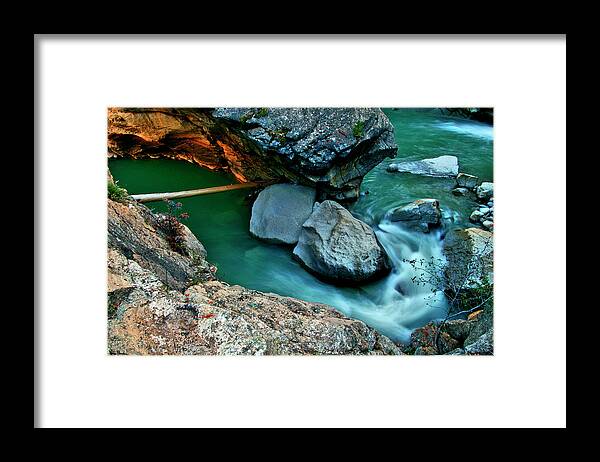 Jeremy Rhoades Framed Print featuring the photograph Sidewinder by Jeremy Rhoades