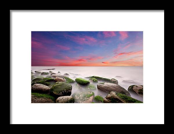 Waterscape Framed Print featuring the photograph Silent calling by Jorge Maia