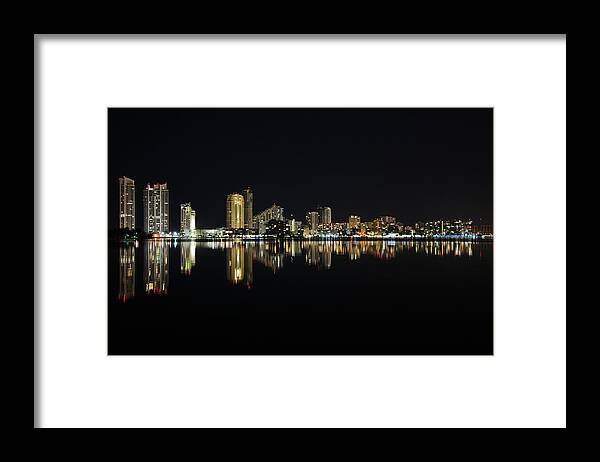 Skyline Framed Print featuring the photograph Silent Night by Keith Armstrong