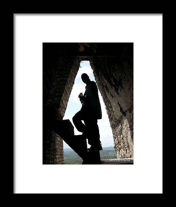 Belize Framed Print featuring the photograph Silhouette by Jim Goodman