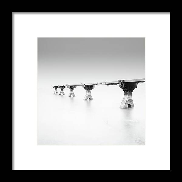 Scenics Framed Print featuring the photograph Silver Lake II by Copyright © Marc Ottolini All Rights Reserved