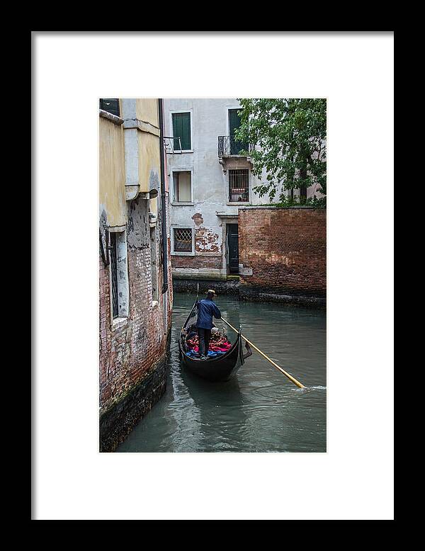 Venice Framed Print featuring the photograph Simply Venice by Weir Here And There