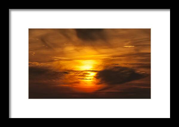 Abstract Framed Print featuring the photograph Sky Abstract by Svetlana Sewell