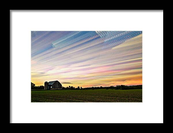 Matt Molloy Framed Print featuring the photograph Sky Matrix by Matt Molloy