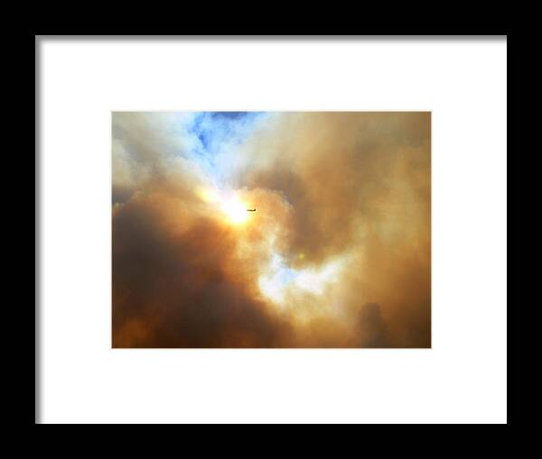 Sawtooth Framed Print featuring the photograph Sky Pilot by Steve Brown