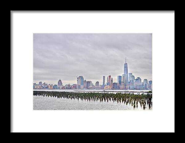 2014 Framed Print featuring the photograph Skyline and history by PatriZio M Busnel