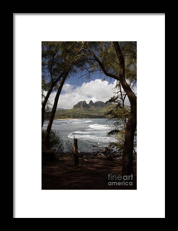 Kauai Framed Print featuring the photograph Sleeping Giant by Suzanne Luft