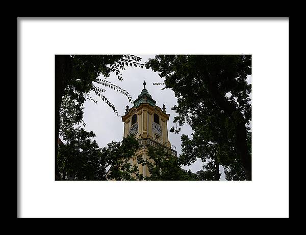 Slovakia Framed Print featuring the photograph Slovakia church by John Johnson