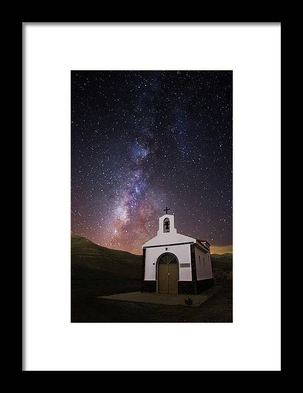 Tranquility Framed Print featuring the photograph Small Chapel by Photography By Juances