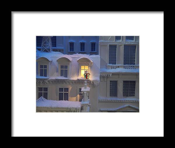 Small Framed Print featuring the photograph Small World - Tiffany Christmas 4 by Richard Reeve