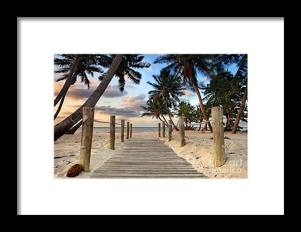 Smathers Beach Framed Print featuring the photograph Smathers Beach 2 by Rod McLean