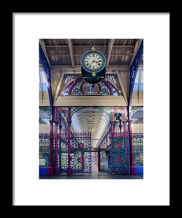 Old Framed Print featuring the photograph Smithfield Market by Shirley Mitchell