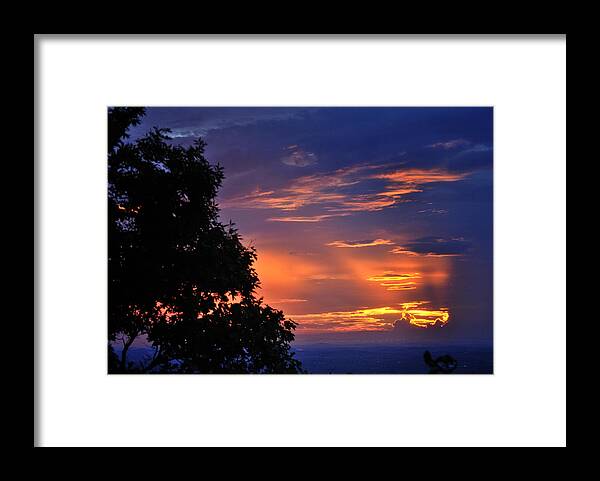 Sunset Framed Print featuring the photograph Smokies Sunset 3 by George Taylor