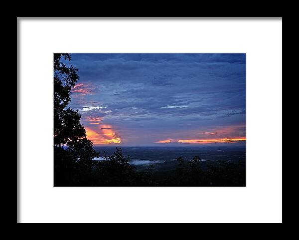 Sunset Framed Print featuring the photograph Smokies Sunset 4 by George Taylor