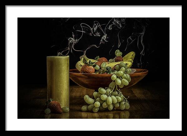 Alcohol Framed Print featuring the photograph Smokin' Bowl by Don Hoekwater Photography