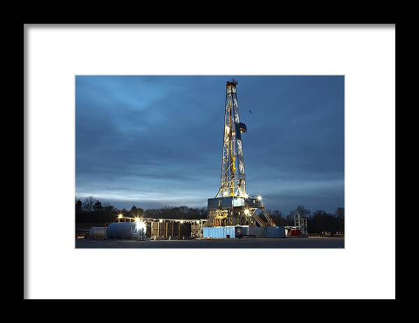 Driller Framed Print featuring the photograph Smooth Drilling by Jonas Wingfield