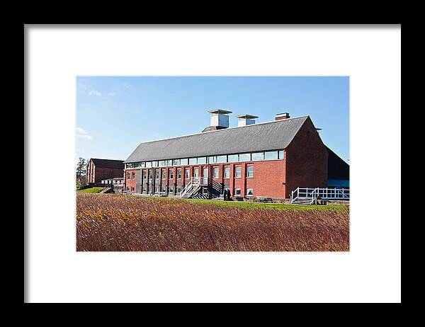 Arts Framed Print featuring the photograph Snape Maltings by Tom Gowanlock