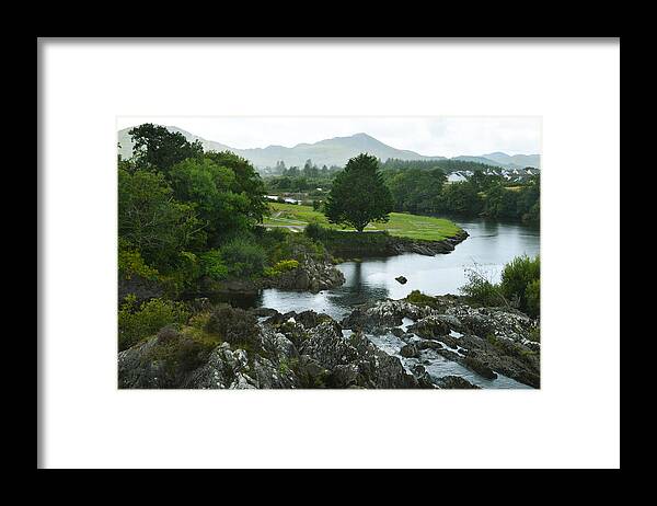 Sneem Framed Print featuring the photograph Sneem Co Kerry. by Terence Davis