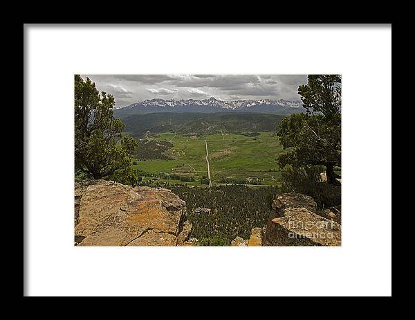 Mount Sneffels Framed Print featuring the photograph Sneffels Range by Kelly Black