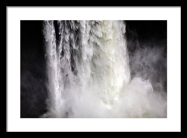 Landscape Framed Print featuring the photograph Snoqualmie Falls by Tommy Farnsworth