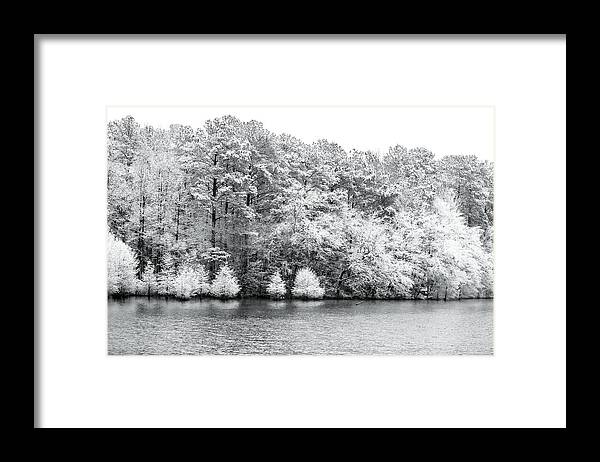 Snow Framed Print featuring the photograph Snow Covered by Jimmy McDonald