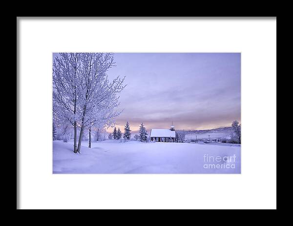 Colorado Framed Print featuring the photograph Snow Day by Kristal Kraft