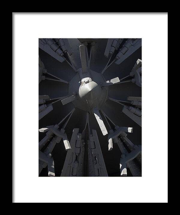Chama Framed Print featuring the photograph Snowblower by Steven Ralser