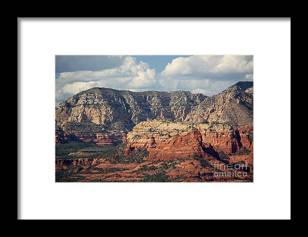 Sedona Framed Print featuring the photograph So Sedona by Veronica Batterson
