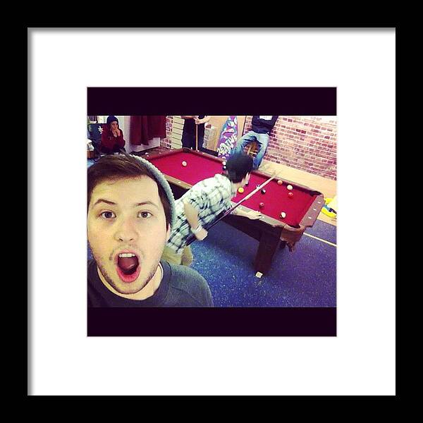 Skatelife Framed Print featuring the photograph #sofasunday - Pool Comp! Check Out by Creative Skate Store